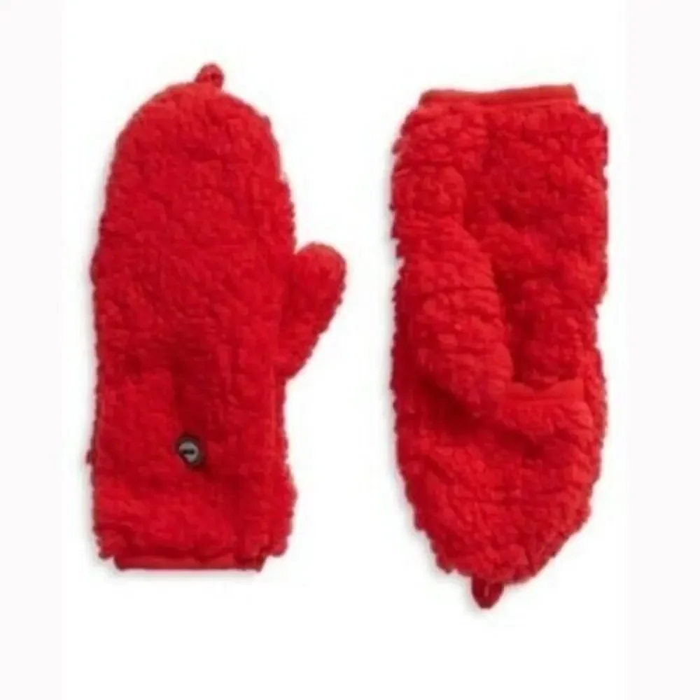 Tucker + Tate Kids Flip Top‎ Mitten In Red Tomato One Size MSRP $15